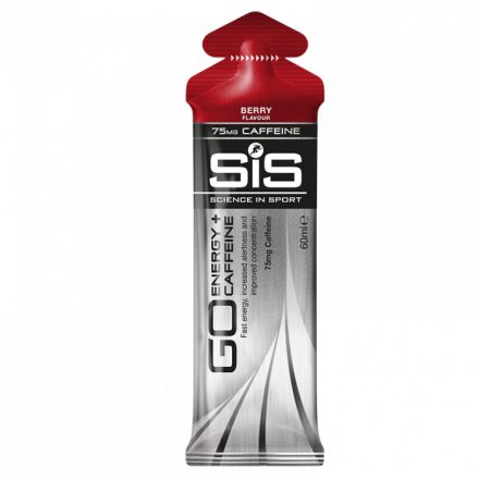 SiS Go Energy + Koffein energiazselé 60 ml Erdei Gyümölcs ízben