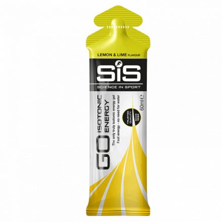 SiS GO Isotonic energiazselé Citrom-Lime ízben (60 ml)