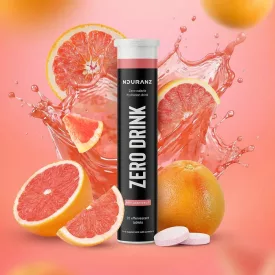 NDURANZ Zero pezsgőtabletta 20db Pink Grapefruit ízben