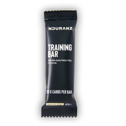 NDURANZ energia szelet 30gr szénhidráttal - 45gr - Vaníliás - mogyorós nugátkrém ízben