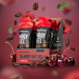   NDURANZ energia zselé 130mg Koffeinnel Kávés - Meggy ízű (60ml)