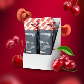   4Endurance Pro Energia zselé BCAA tartalommal Meggy ízben (60ml)