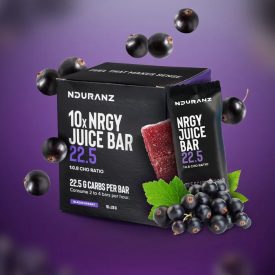   NDURANZ NRGY Juice Bar - gyümölcsös rágószelet - Feketeribizli ízben 28gr
