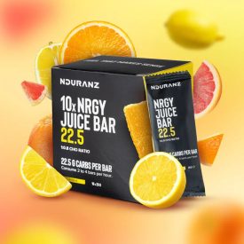   NDURANZ NRGY Juice Bar - gyümölcsös rágószelet - Citrus ízben 28gr