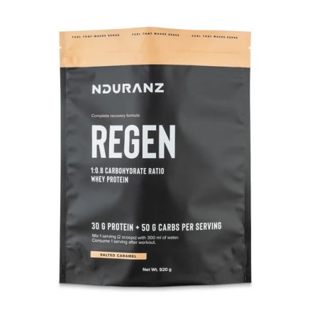 Nduranz Regen - regeneráló italpor Mogyoró ízben 920gr