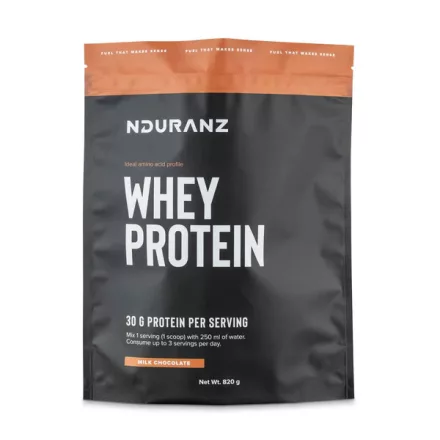 Nduranz Whey Protein fehérje por Csokoládé ízben - 820gr