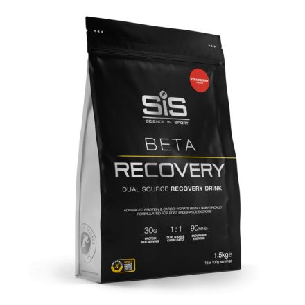SiS Beta Regeneráló italpor - Eper ízben 1,5kg