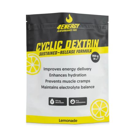 4Energy Cyclic Dextrin sportital por 900gr - Limonádé ízben