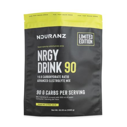 NDURANZ sportital por Körte ízű (Citromsav nélkül) 90gr szénhidráttal - 1.200 gr