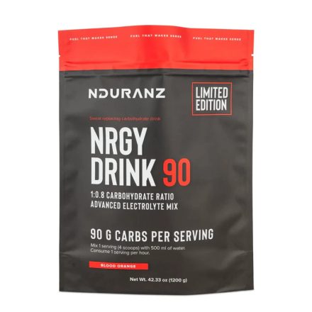 NDURANZ sportital por Vérnarancs ízű 90gr szénhidráttal - 1.200 gr