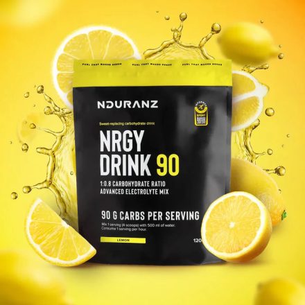 NDURANZ sportital por Citrom ízű 90gr szénhidráttal - 1.200 gr