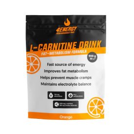 4Energy L-carnitine sportital Narancs ízben 900gr