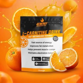 4Energy L-carnitine sportital Narancs ízben 900gr