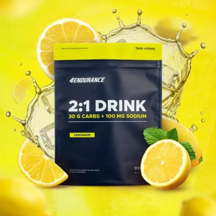 4Endurance 2:1 sportital por Limonádé ízben - 990gr