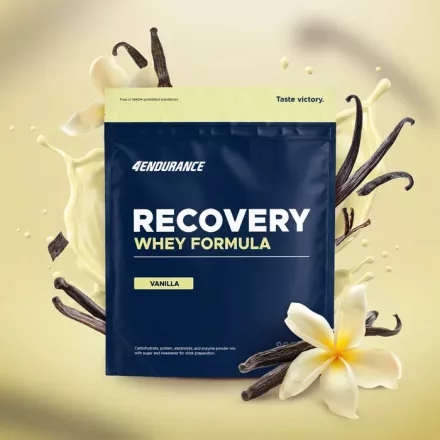 4Endurance Recovery - regeneráló por Whey proteinnel - Vanília ízben 900gr