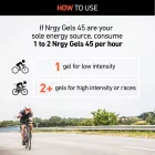 NDURANZ Energy Unit energia zselé Zöldalma ízű - elektrolitmentes (60ml)