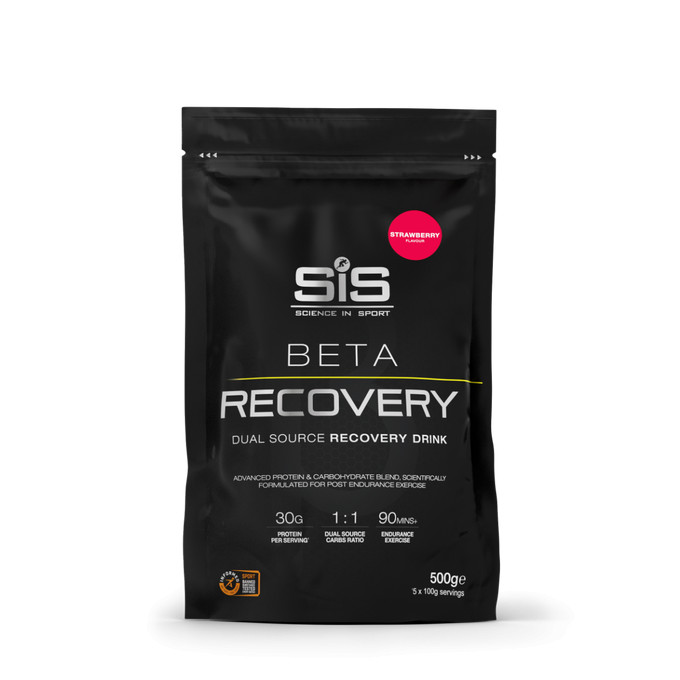 SiS Beta Regeneráló italpor - Eper ízben 0,5kg